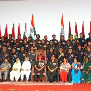 India's heroes honoured for surgical strikes across LoC