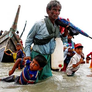'India pushing Myanmar to take back Rohingya refugees'