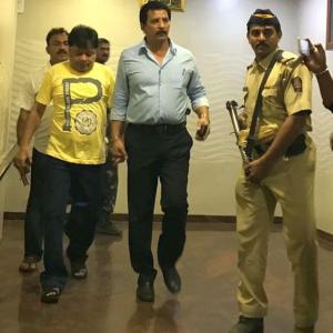 Dawood's brother was eating biryani, watching KBC when cops detained him