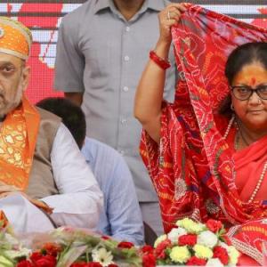 'What the party decides is the law for Vasundhara Raje'