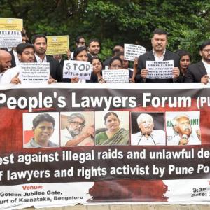 Activist's letter spoke of Rajiv-type incident to end 'Modi raj': Police