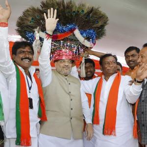 BJP, Congress, TRS step up poll campaign in Telangana