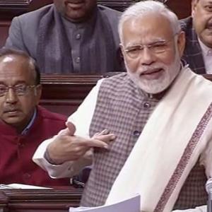 From Emergency to bad loans, PM Modi rips Congress in Parliament