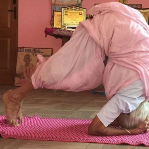 At 97, yoga guru is India's oldest Padma Shri