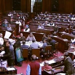 RS disrupted over PM's remark against Renuka Chowdhury