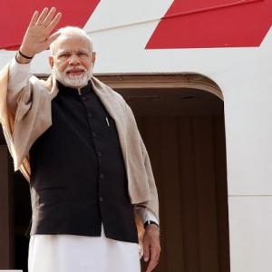 Modi embarks on 4-day visit to West Asia