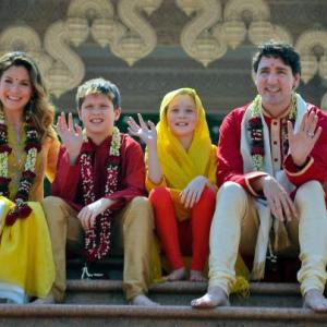 Sophie Trudeau wore a kurta by this Indian designer