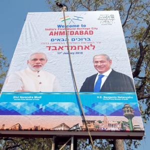 Red carpet welcome awaits Netanyahu in Modi's home state