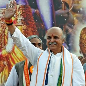 VHP's Pravin Togadia, who went 'missing', found unconscious in park