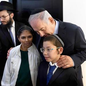 When Moshe and Netanyahu visited Moshe's old home