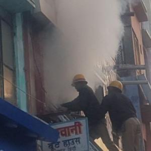 Shops, bus torched in fresh Kasganj violence; 49 held