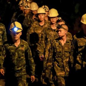 War against time and water to free trapped boys from Thai cave