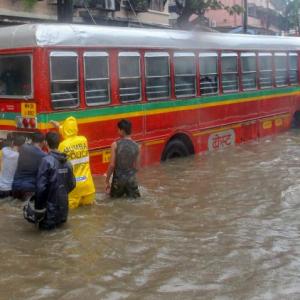 Heavy rains cripple Mumbai; more downpour expected on Tuesday