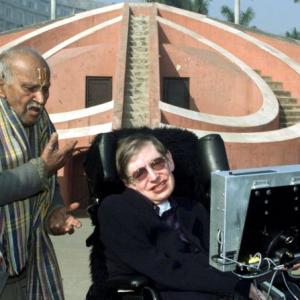 PHOTOS: When Hawking visited India