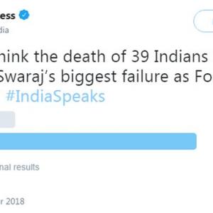 Congress's attempt to embarrass Sushma Swaraj backfires