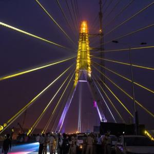 PHOTOS: Delhi's Signature bridge opens for public