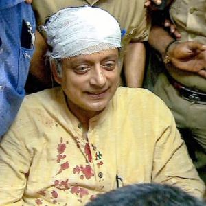 Was Tharoor's mishap an accident or foul play?