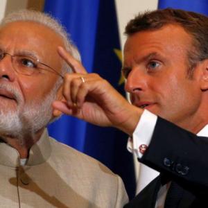 India, Pak should resolve Kashmir bilaterally: Macron