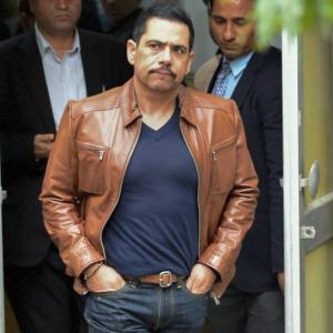 Vadra hints at joining politics; Cong's PM candidate, mocks BJP