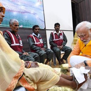 'PM can't say cleaning sewers is a spiritual experience'