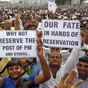 You won't need reservation after 25 years if...