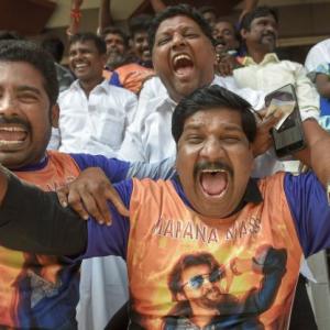 Petta releases, Rajinikanth fans go crazy!