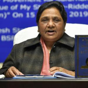 Forget past differences, work for victory of SP-BSP: Mayawati