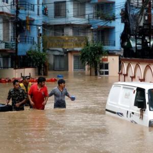 PHOTOS: 67 die, flooded Nepal pleads for help