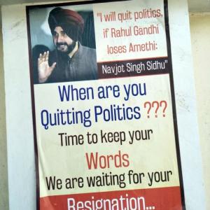 When are you quitting politics?: Posters ask Sidhu