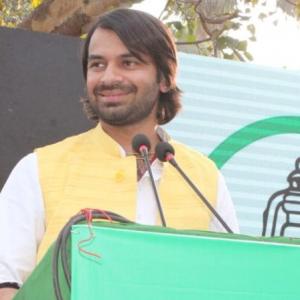 Trouble in family? Lalu's elder son quits party post