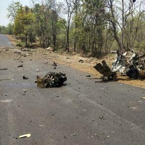 15 cops, driver killed in Naxal attack in Gadchiroli