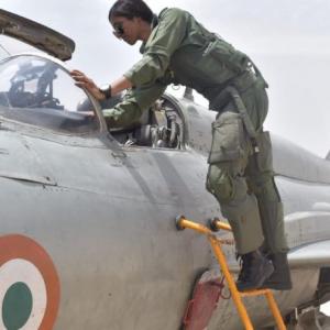 She's 1st woman IAF pilot to undertake missions by day