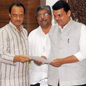 Vowing to jail him, Fadnavis now has Ajit as his Dy