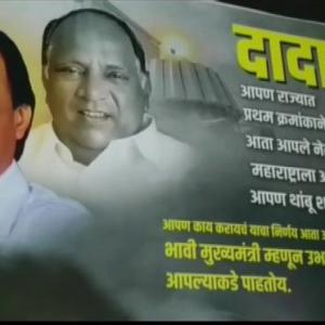 Posters calling Ajit Pawar 'future CM' put up in Pune