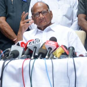 Going with Sena is out of question: Sharad Pawar