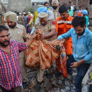 23 killed, 27 injured in Punjab cracker factory blast
