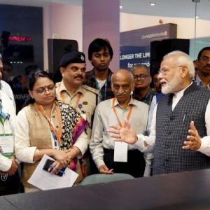 ISRO will realise national dream: PM on Chandrayaan-2