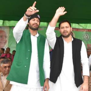 Lalu's absence makes family feud grow stronger