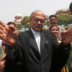 SC finds Bhushan guilty of contempt for two tweets