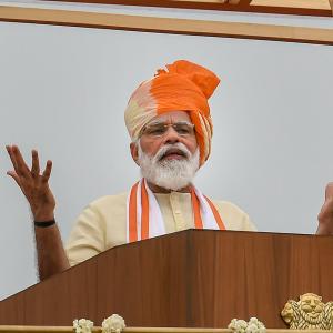Gave befitting replies to those challenging India: PM