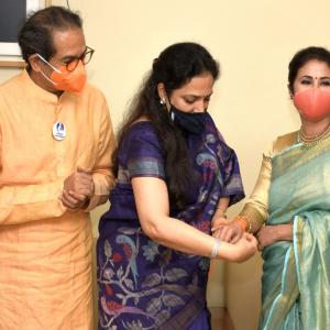 Urmila Matondkar joins Shiv Sena, targets Kangana