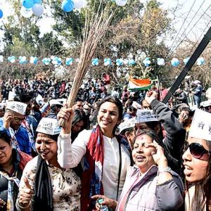 '5 saal phir se Kejriwal': AAP celebrates win