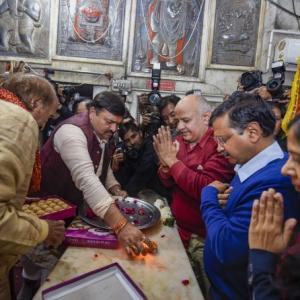 AAP's use of Hindu symbolism is a sign of the times
