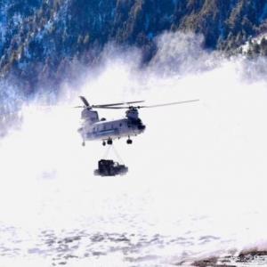 PHOTOS: IAF's Chinook begins operations in Siachen
