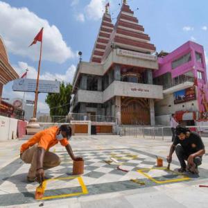 PIX: Religious places prep to reopen gates to devotees