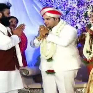 Karnataka health minister attends wedding without mask