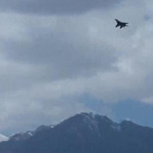 Sino-India face-off: Fighter jets seen in Leh