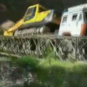SEE: Bridge near Indo-Sino border in U'khand collapses