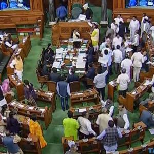Congress, BJP members scuffle in Lok Sabha