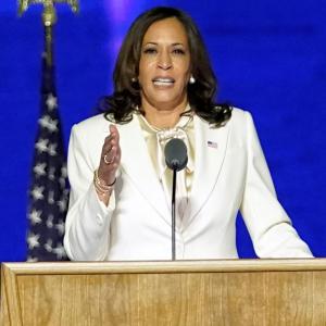 Kamala vows she 'will not be last' woman in office
